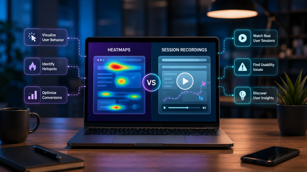 Heatmaps vs session recordings — коли що обрати для аналітики